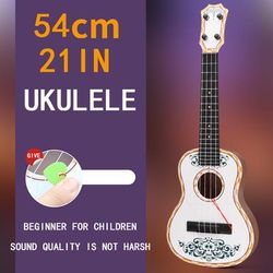 Kids Can Play Yukriri Toy Guitar, Fun & Easy Beginner Guitar For Toddlers & Children 21 Inch
