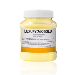 24K Gold Jelly Face Mask Powder With Rose For Deep Hydration And Glow 24k Gold