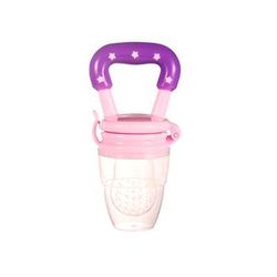 Custom Baby Food Feeder Safe & Fun Feeding Toy Pink Small