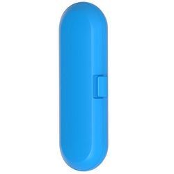 Electric Toothbrush Case Portable Toothbrush Storage Case Travel Protective Cover Dust Proof Snap On Design Storage Tool blue