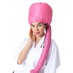 Portable Hair Bonnet Dryer Cap, Fast Dry Heating Set For Quick & Easy Hair Drying At Home pink