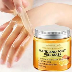 Vitamin C And Turmeric Hand And Foot Wax Mask For Soft Smooth Skin Vitamin C And Turmeric Hand And Foot Wax Mask For Soft Smooth Skin