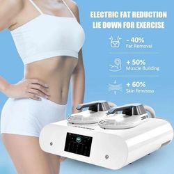 High Power EMS Electromagnetic Slimming Machine, Home Use Muscle Stimulator & Fat Reduction Therapy Device 110v