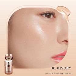 Air Cushion BB Cream Butterfly Powder Puff Moisturizing Foundation Concealer Whitening Waterproof Makeup For Oil Control ivory