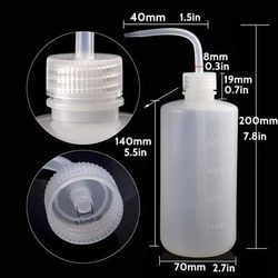 Tattoo Squeeze Wash Bottle Professional Tattoo Spray Bottle, Plastic Safety Wash Bottles For Tattoo Accessories white 500ml