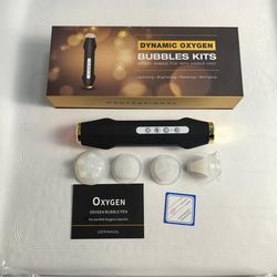 New Arrival Face Cleansing Brush With Oxygen Bubble & Silicone, Pore Cleaner Skin Rejuvenation Beauty Tool For Facial black