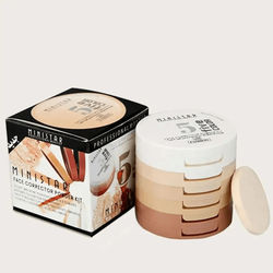 5 in 1 Loose Setting And Contouring Powder Stack Oil Control Makeup For Brightening And Blending 1 Pc