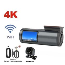 4K Dash Cam With WiFi GPS And Parking Mode For Cars With Loop Recording And G Sensor no Sd Card version 3