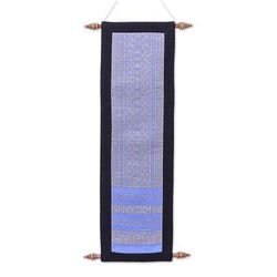 Violet Lanna,'Thai Hand Made Geometric Cotton Wall Hanging'