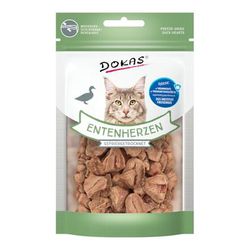 15g Freeze-Dried Duck Hearts for Cats Dokas Cat Snacks
