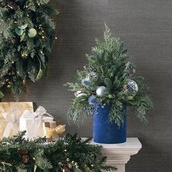 Moonlit Merriment Tabletop Tree - Frontgate