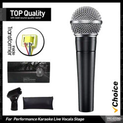 Real Transformer SM58LC TOP Quality Professional Dynamic Cardioid SM 58 Mic Wired Microphone with For Karaoke Vocals Performance