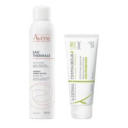 Eau Thermale Avène Acqua Termale Spray + A-DERMA DERMALIBOUR+ CICA - C