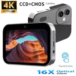 128GB 4K CCD Digital Camera 64MP Digital Flash Video Camera With 3Inch Touch Screen 16X Digital Zoom IR Night Vision Camera