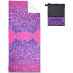 Arkwright Home Mandala Beach Towel 30x70 Purple (PNP-BT-MAND3070-PU)