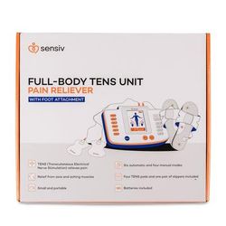 Sensiv Full-Body TENS Unit with Foot Attachment Sensiv Full-Body (1236458_CS)