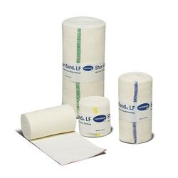 Shur-Band LF Elastic Bandage 6 Inch X 10 Yard Double Length Single Hook and Loop Closure Natural NonSterile Standard Compression (339277_EA)