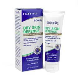 TriDerma MD Diabetic Dry Skin Defense Hand and Body Moisturizer 4.2 oz. Tube Unscented Cream (901972_EA)
