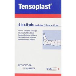 Tensoplast Elastic Adhesive Bandage 4 Inch X 5 Yard No Closure Tan NonSterile Medium Compression (280229_EA)