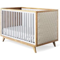 Romina Furniture Uptown Classic Crib (Tufted Sides)