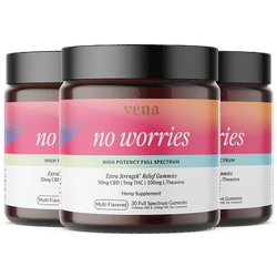No Worries CBD THC Gummies