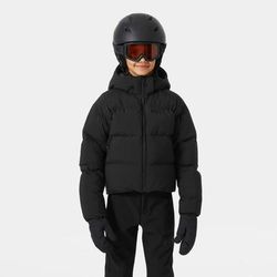Helly Hansen Juniors' Nora Short Puffy Ski Jacket Black 164/14