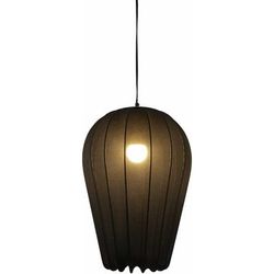 Borkowice 13"L x 13"W x 20"H Traditional Black Pendant - Boutique Rugs