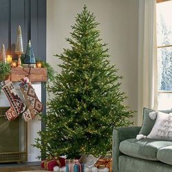 Christmas Luminous Aspen Pine Tree - 7 1/2' - Grandin Road