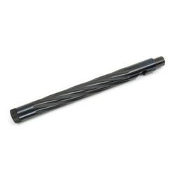 Shaw Ruger 22 Charger 22 LR Threaded Pistol Barrel Spiral Flute 10in Bull Profile 1-16 Twist 1/2-28 Thread Matte Blued 22CHBCMHF10TM