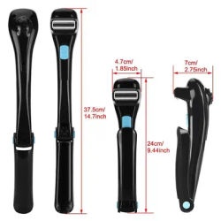 High quality Long handle waterproof foldable High quality Body trimmer Back Hair Removal Safe electric back shaver for men