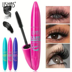 4D Waterproof Mascara Long Lasting Fiber Eyelash Extension Voluminous Lift 360 Spiral Brush For Eye Makeup