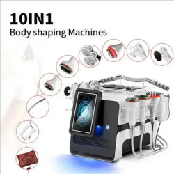 10 in 1 Body Sculpt Fast Weight Loss Cellulite Remover Body Sculpting 448k Cet Ret EMS Vacuum Cavitation Device