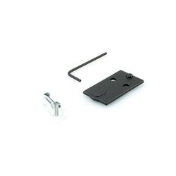 Shield Sights SIG Sauer P320 Optics Ready Low Pofile Slide Red Dot Sight Mount Black MNT-P320-SMS/RMS