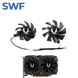 2PCS/Set GA72S2U GA82S2H Cooling Fan For ZOTAC GAMING GeForce GTX 1660 SUPER Ti Twin Fan ZT-T16620F-10L Graphics Card Cooler Fan