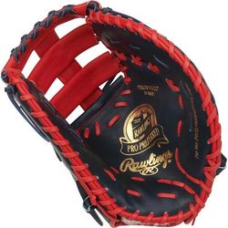 Rawlings Pro Preferred 13" Vladimir Guerrero Jr. Gameday Pattern Baseball Glove - Left Hand Throw Red/Navy
