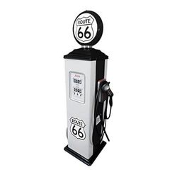 Roadside Relics Route 66 Retro Gas Pump Replica Electric Vehicle (EV) Charger