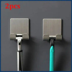 2pcs Wall Razor Holder Storage Hook Bathroom Shaving Razor Rack Men Shaver Holder Razor Blade Holder Hooks ﻿