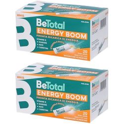 BeTotal Energy Boom Stick Pronti da Bere Set 2 2x200 ml Soluzione oral