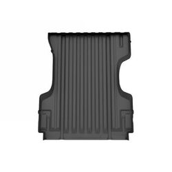Weathertech Bed Mat Thermoplastic Black Molded ImpactLiner Series, Lifetime limited warranty 37418IM