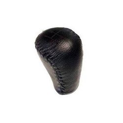 Drake Muscle Cars Shift Knob Leather Black, 1-year Automotive limited warranty F4ZZ-7213-A