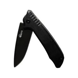 Huto Lifestyle Hunt Harder Folding Hard Blade Knife Black HTHD-KNV-BLK