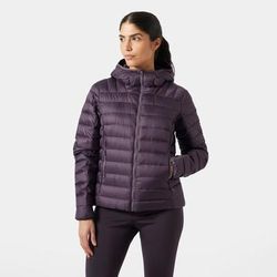 Helly Hansen Women's Verglas Hooded Down Jacket 2.0 Purple M