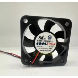 New CPU Cooler Fan for COOLTRON FD5010S12W7-71 DC12V 2.10W 5010 5cm Chassis Cooling Fan 50*50*10MM