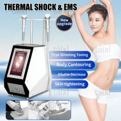 New Technology Portable Cryo T Shock Slimming Machine Face Body Cryo Skin Cooling Device Professional T Shock Skin Cool