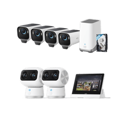 4K Protection Premium Bundle (Outdoor and Indoor, Up to 16 TB Storage, No Monthly Fee)