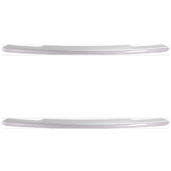 Replacement Bumper Trim Primed, Front, Driver & Passenger Side, 1-year unlimited-mileage warranty SET-RJ01590001-2