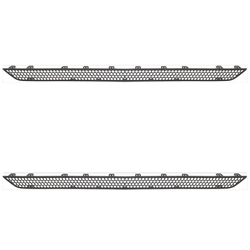 Replacement Bumper Trim Primed, Front, Driver & Passenger Side, 1-year unlimited-mileage warranty SET-REPM015303-2