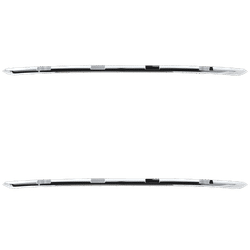 Replacement Bumper Trim Chrome, Rear, Driver & Passenger Side, 1-year unlimited-mileage warranty SET-REPN763501Q-2