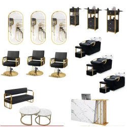 Salon Furniture Hair Chair Set Hairdresser Furniture Bag Hair Chair Free Combination