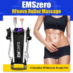 EMS 2in1 Hi-emt Sculpting Roller Physiotherapy Eliminates Pain Orange Peel Tissue Slimming Roller Machine